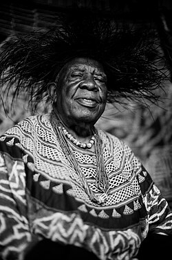 Portrait of Fo S.A.N. Angwafo III of Mankon